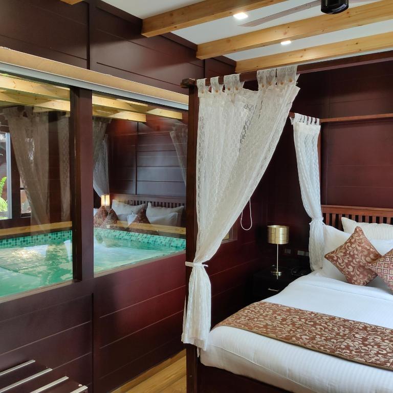 Maliekal Heritance Cherai Beach Cochin - Insignia Private Pool Suite Mit Whirlpool