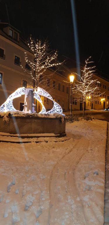 Apartman Okamih Banská Štiavnica v zime