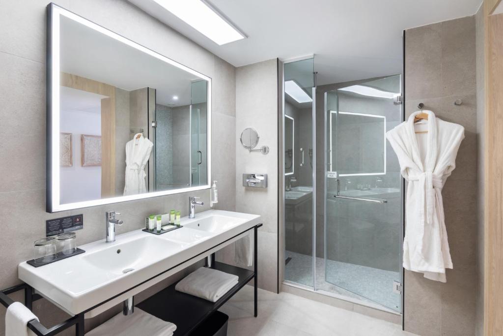 Koupelna v ubytování Hotel Riu Palace Jandia