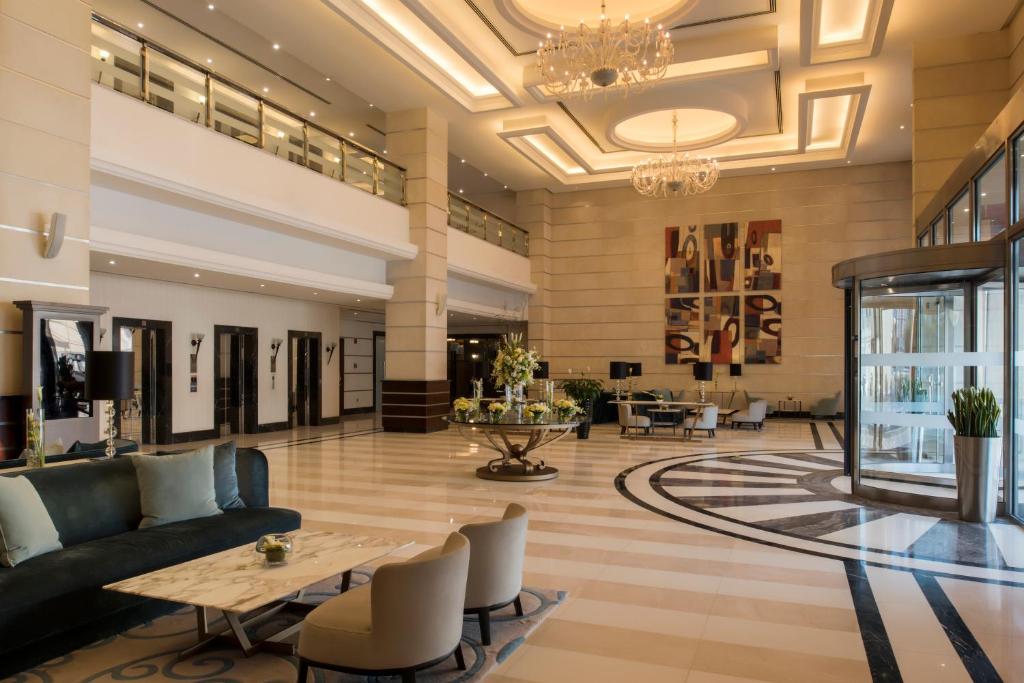 Posezení v ubytování Concorde Hotel Doha