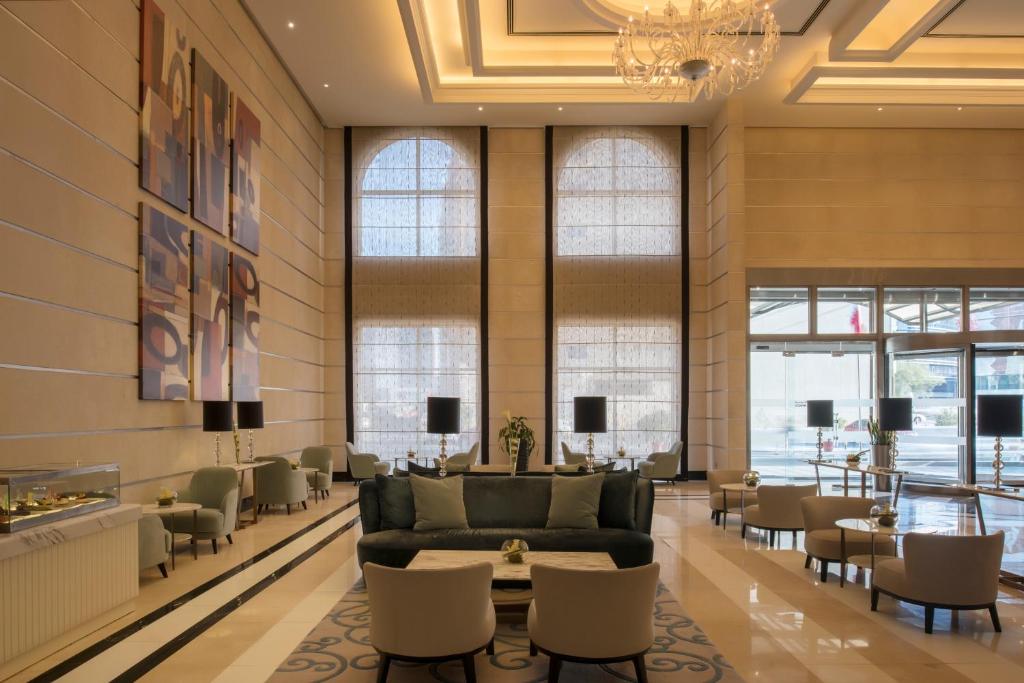 Posezení v ubytování Concorde Hotel Doha