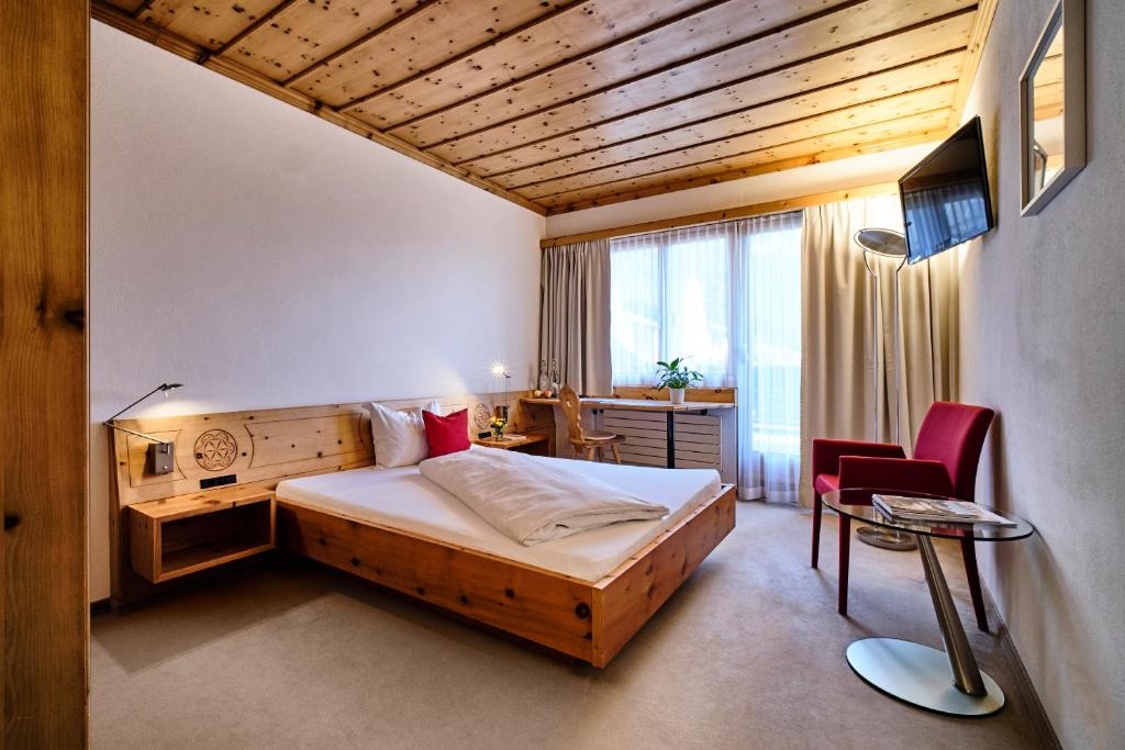 Postel nebo postele na pokoji v ubytování Hotel Seehof