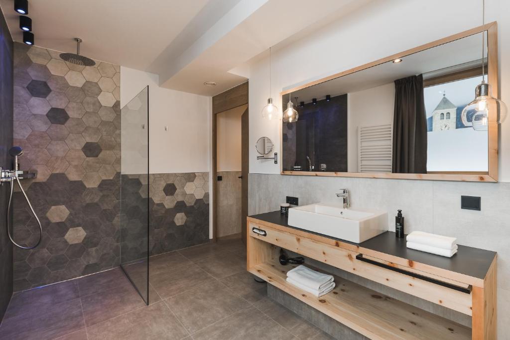 Koupelna v ubytování Hotel Zum Mohren