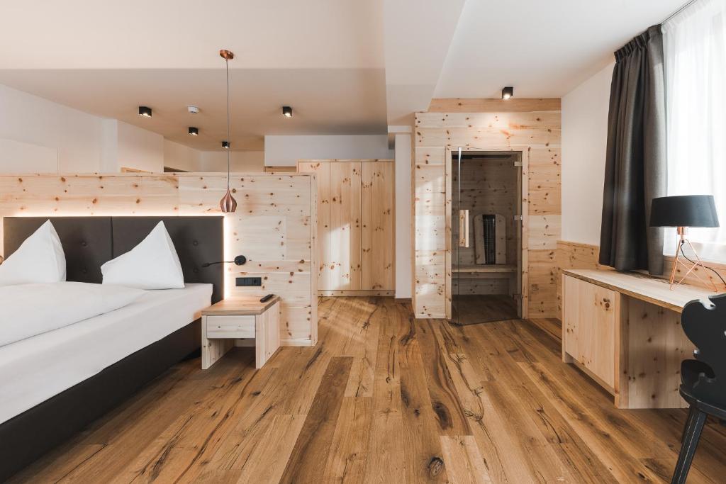 Postel nebo postele na pokoji v ubytování Hotel Zum Mohren