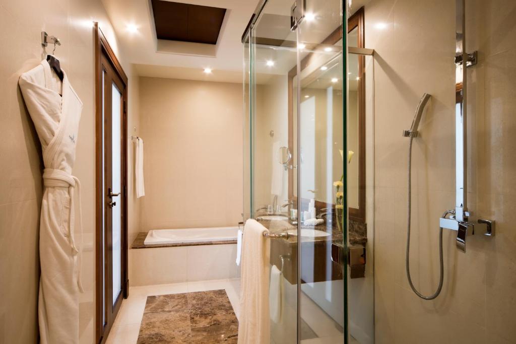 Koupelna v ubytování Concorde Hotel Doha