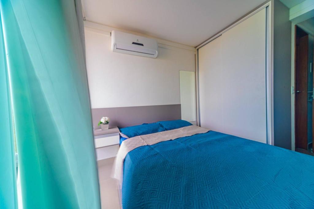  Flat Mobiliado Frente Mar - Mar Bello Plaza Intermares