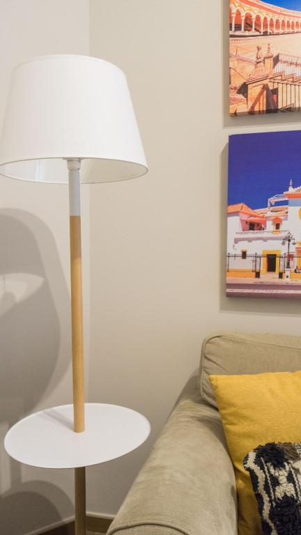 Posezení v ubytování RentalSevilla Mateos Gago