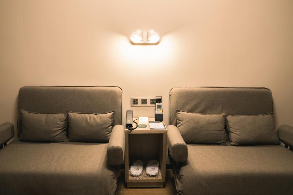 Posezení v ubytování City Inn Macau