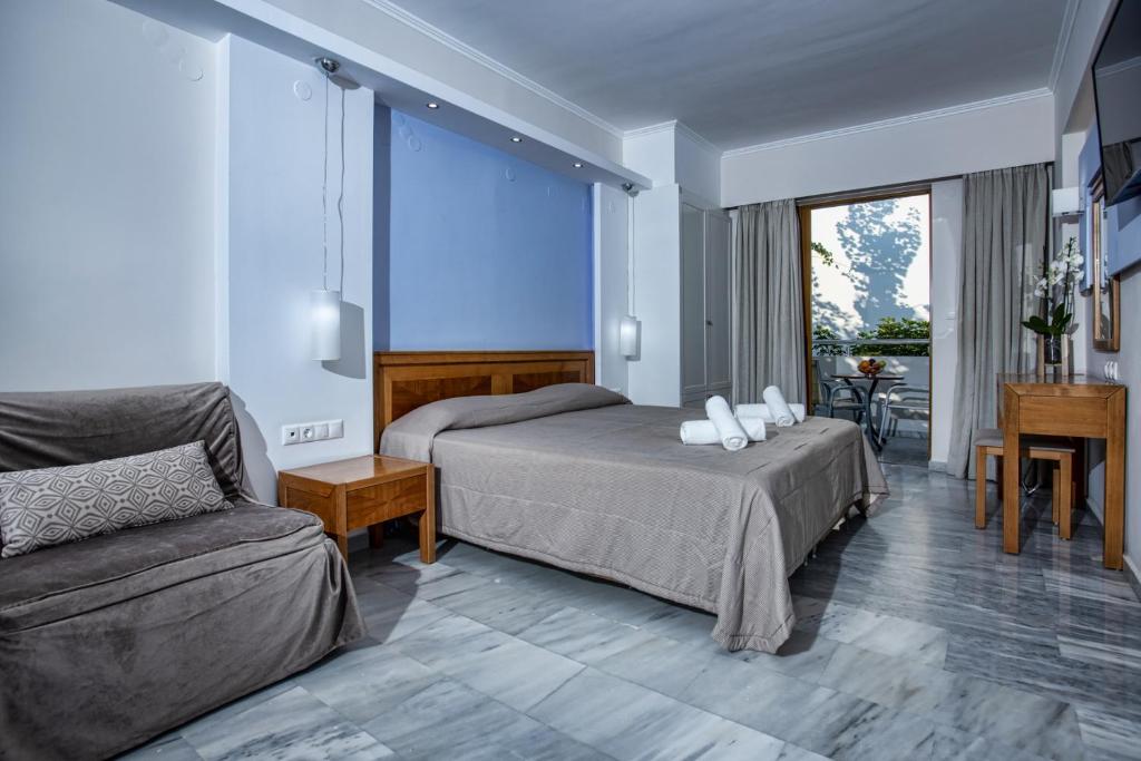 Łóżko lub łóżka w pokoju w obiekcie Mary Hotel & Mary Royal Suites