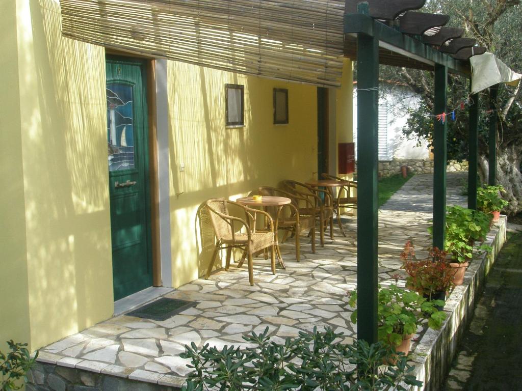 Zahrada ubytování Annas Villa