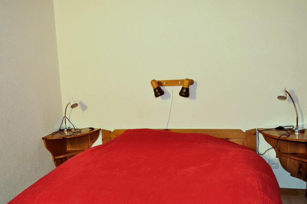 Postel nebo postele na pokoji v ubytování Melchior