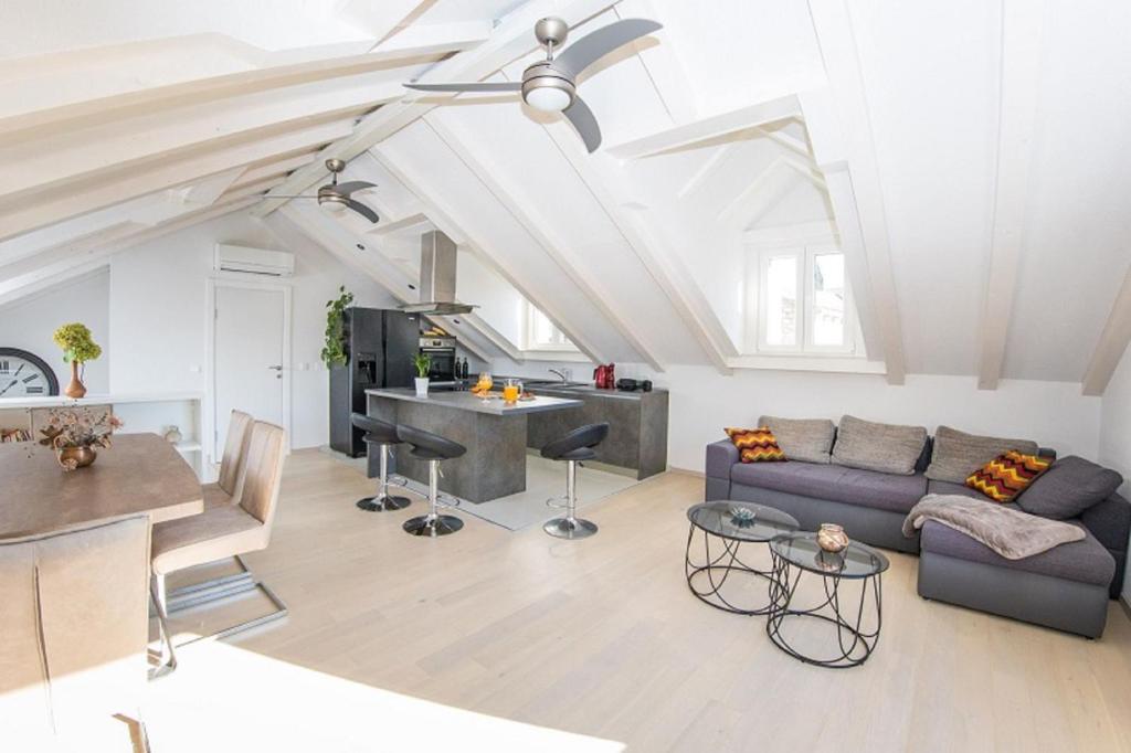 Posezení v ubytování Apartments Kralj 2