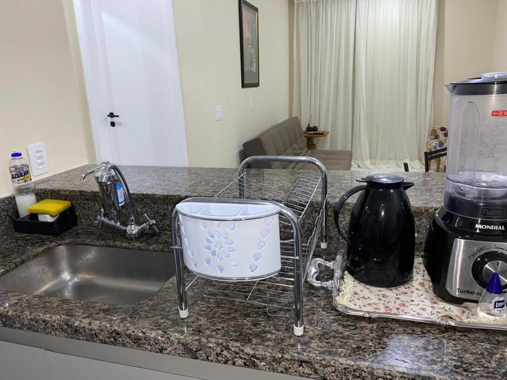  Apartamento no centro de Guarapari (apart-hotel).
