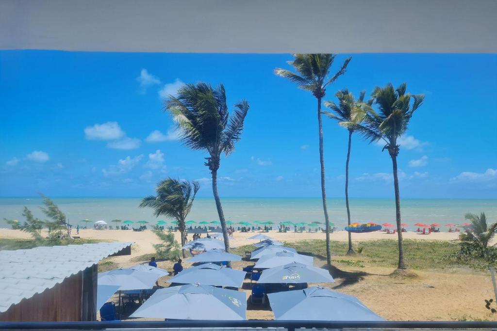  Linda Suíte Frente Mar no Na Praia