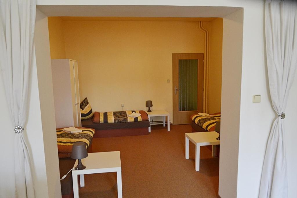 Posezení v ubytování Apartmán Náměstí Hostinné
