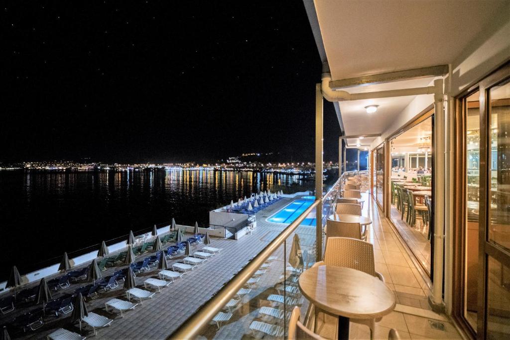 Balkón nebo terasa v ubytování Horizon Beach