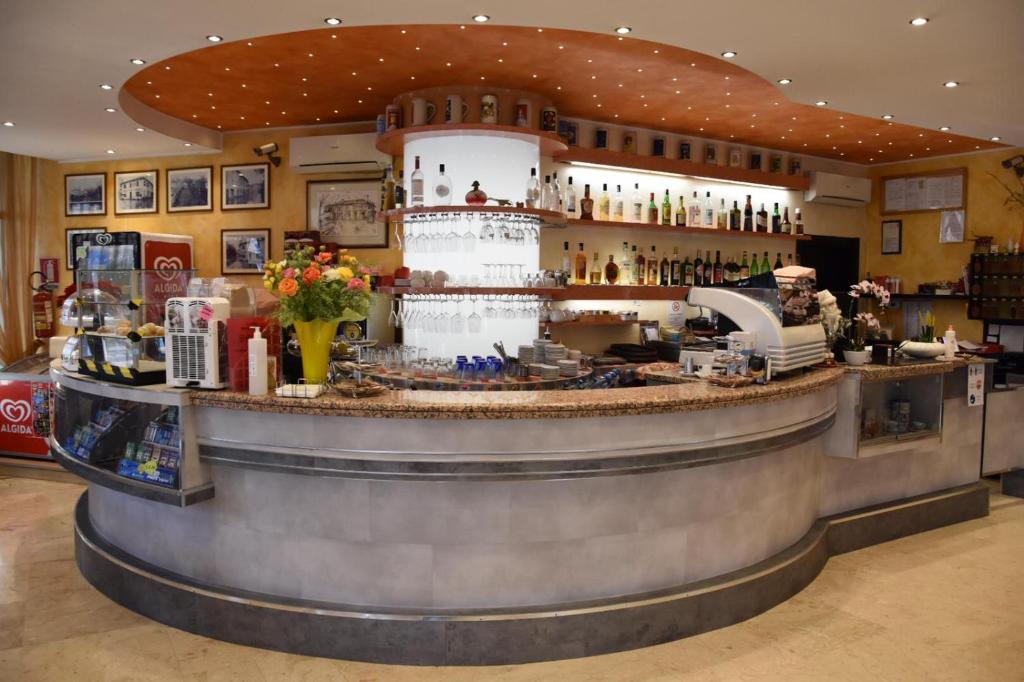 Nápoje v ubytování Hotel STELLA D'ORO