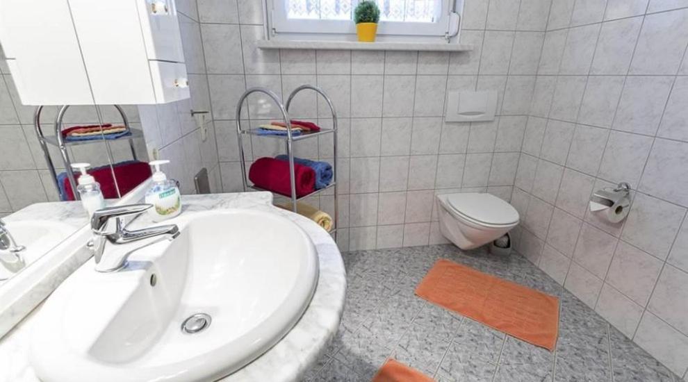 Koupelna v ubytování Haus Sahin