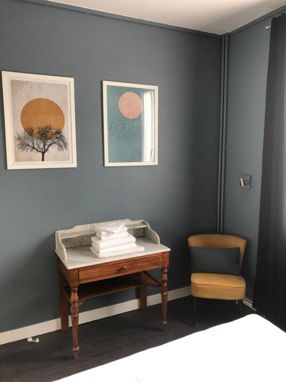 Hôtel Saint Eloi - Çift Kişilik Oda