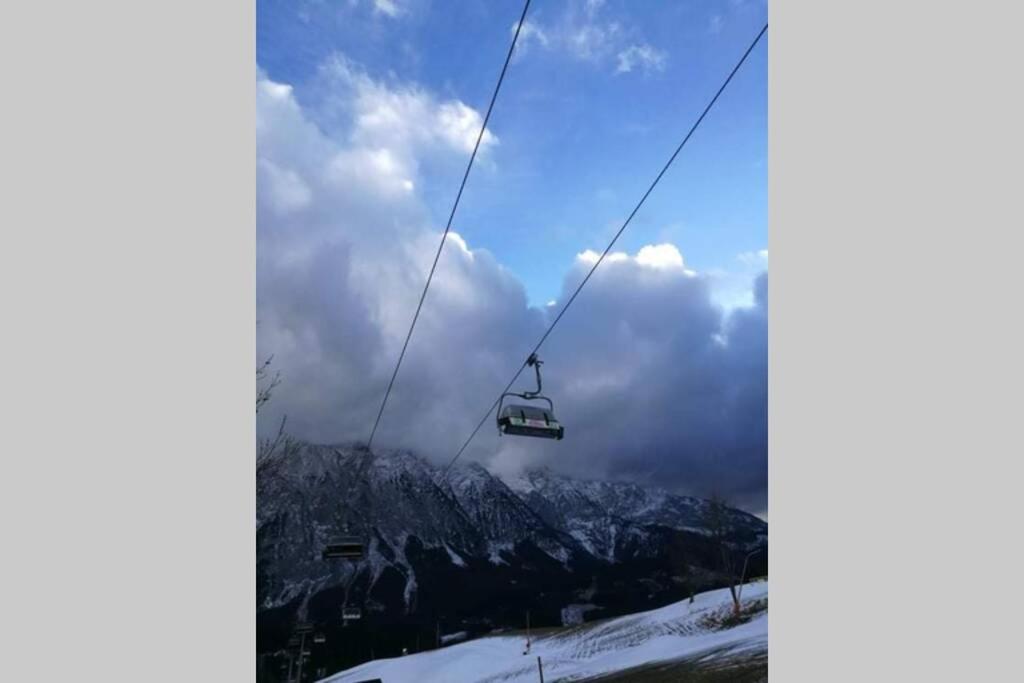 Apartman Hechlstein v Tauplitz v zime