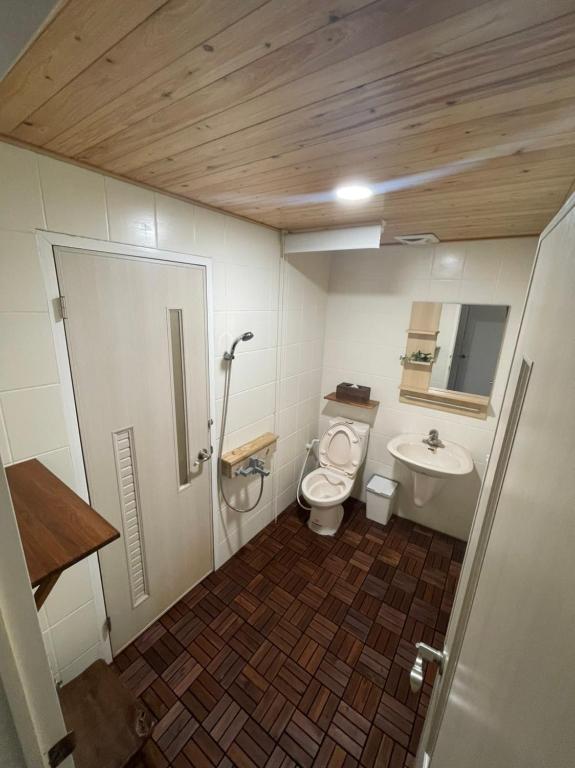 Koupelna v ubytování Sigang Vacation Homestay