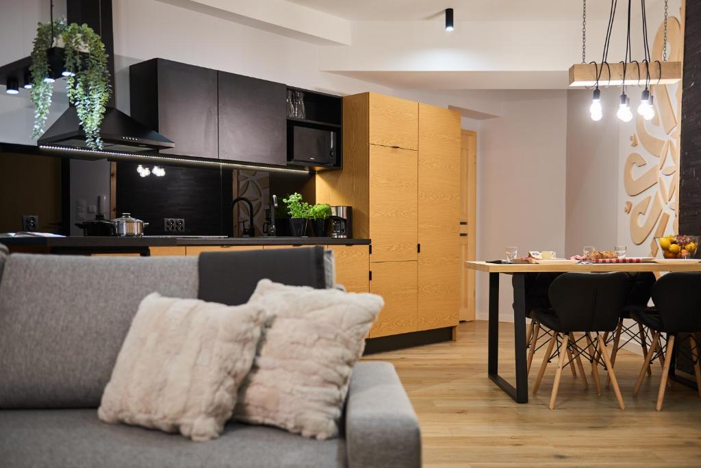 Kuchyňa alebo kuchynka v ubytovaní VIP Apartamenty, ORKANA APART