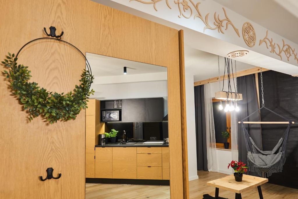 Kuchyňa alebo kuchynka v ubytovaní VIP Apartamenty, ORKANA APART