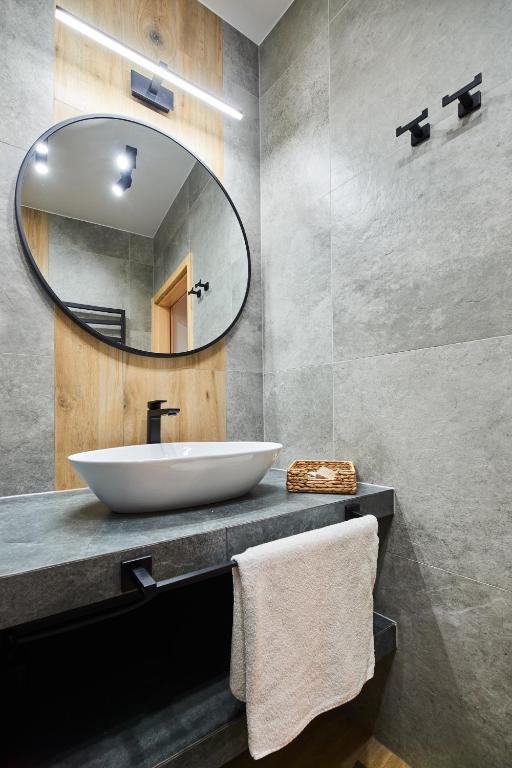 Kúpeľňa v ubytovaní VIP Apartamenty, ORKANA APART