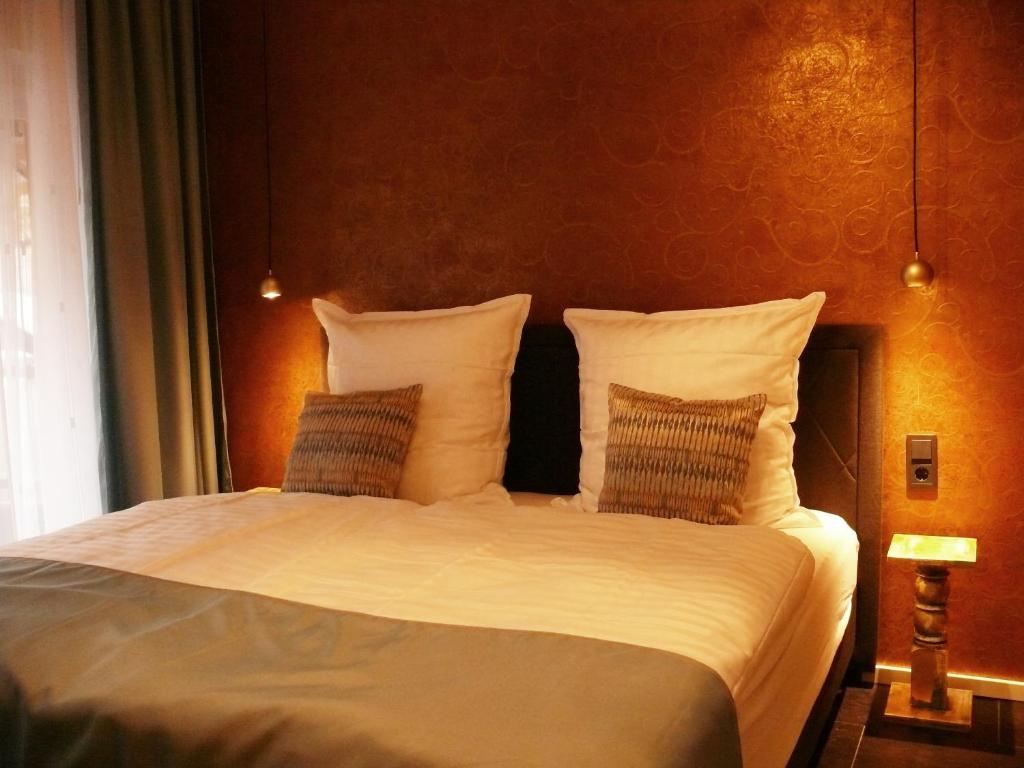 Postel nebo postele na pokoji v ubytování Ferienapartement Stuermer