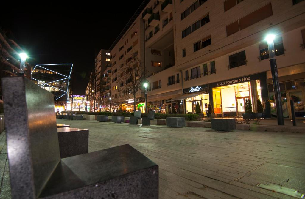 Budova, v ktorej sa apartmánový hotel nachádza