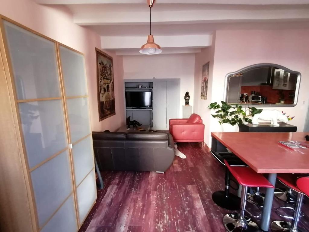 Kuchyň nebo kuchyňský kout v ubytování DREAM COLOR