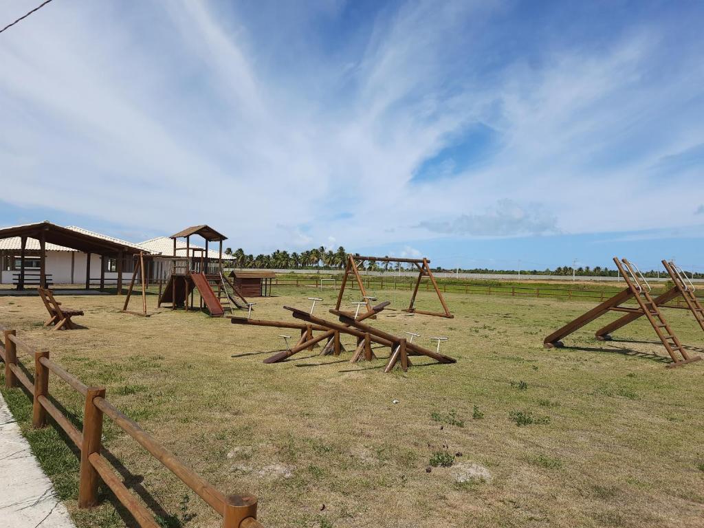  Apartamento Térreo- Condominio Villa das Águas - Praia do Sacoo