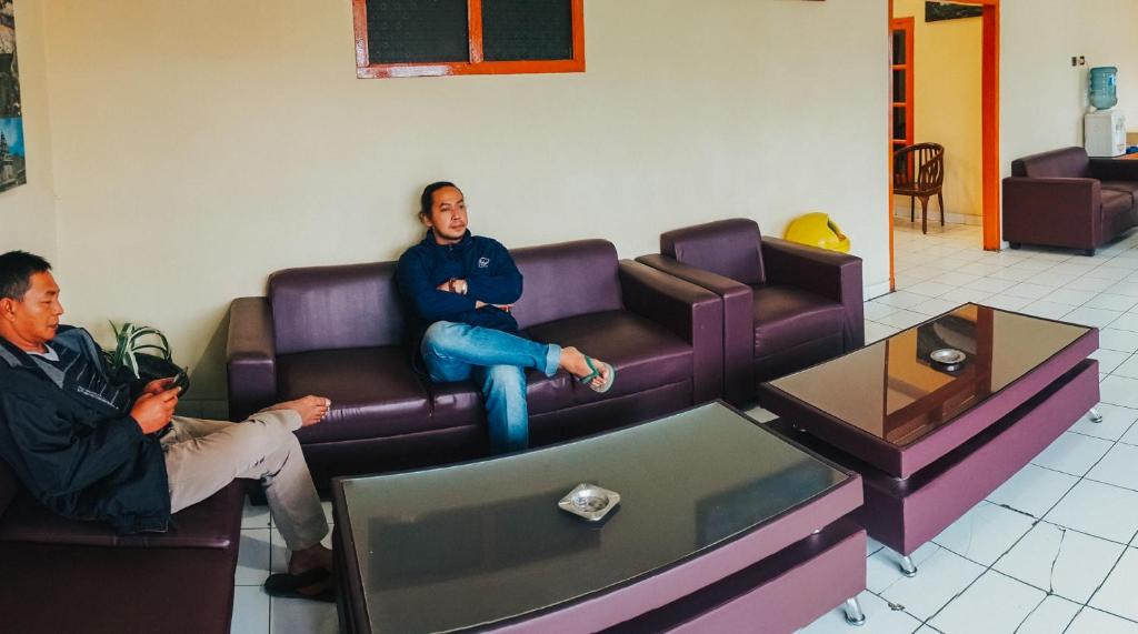 Posezení v ubytování Hotel Gunung Mas Syariah