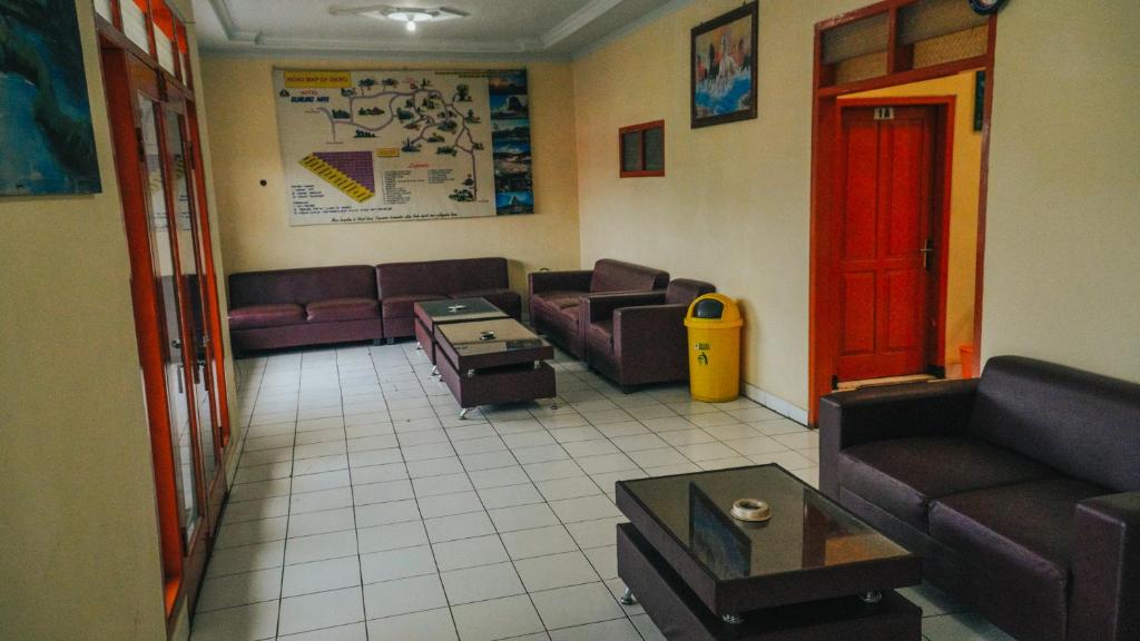 Posezení v ubytování Hotel Gunung Mas Syariah