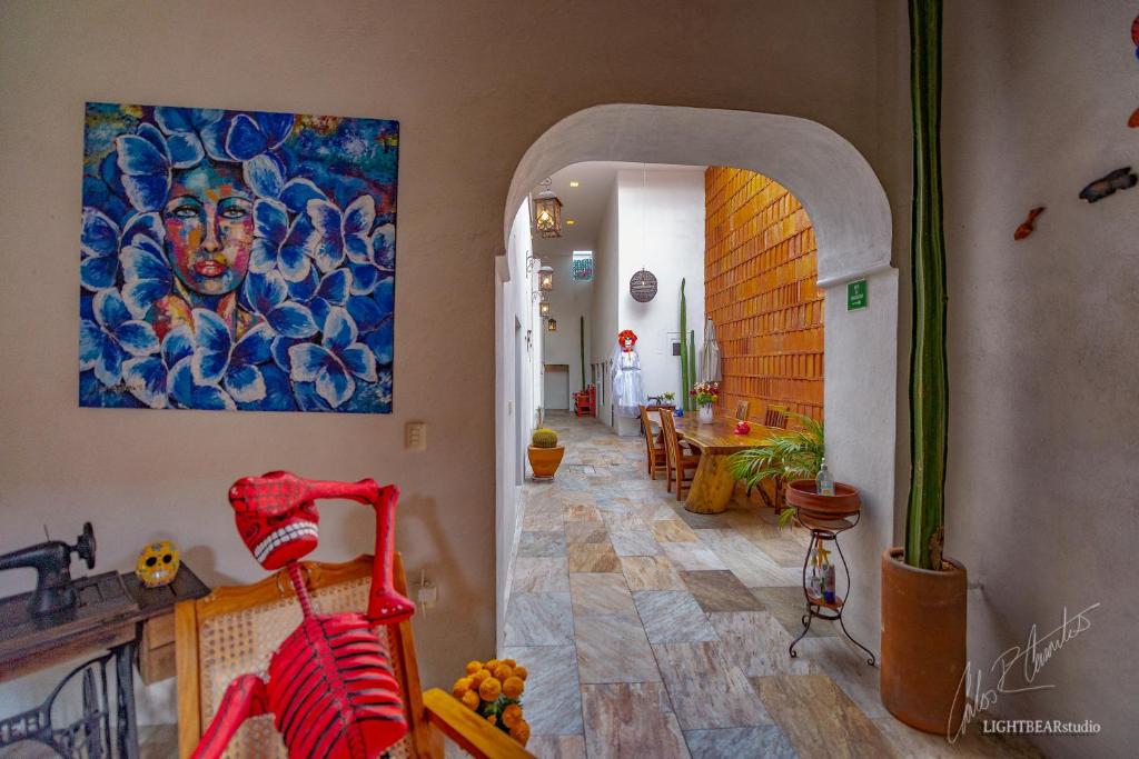 Posezení v ubytování La Casa Carlota