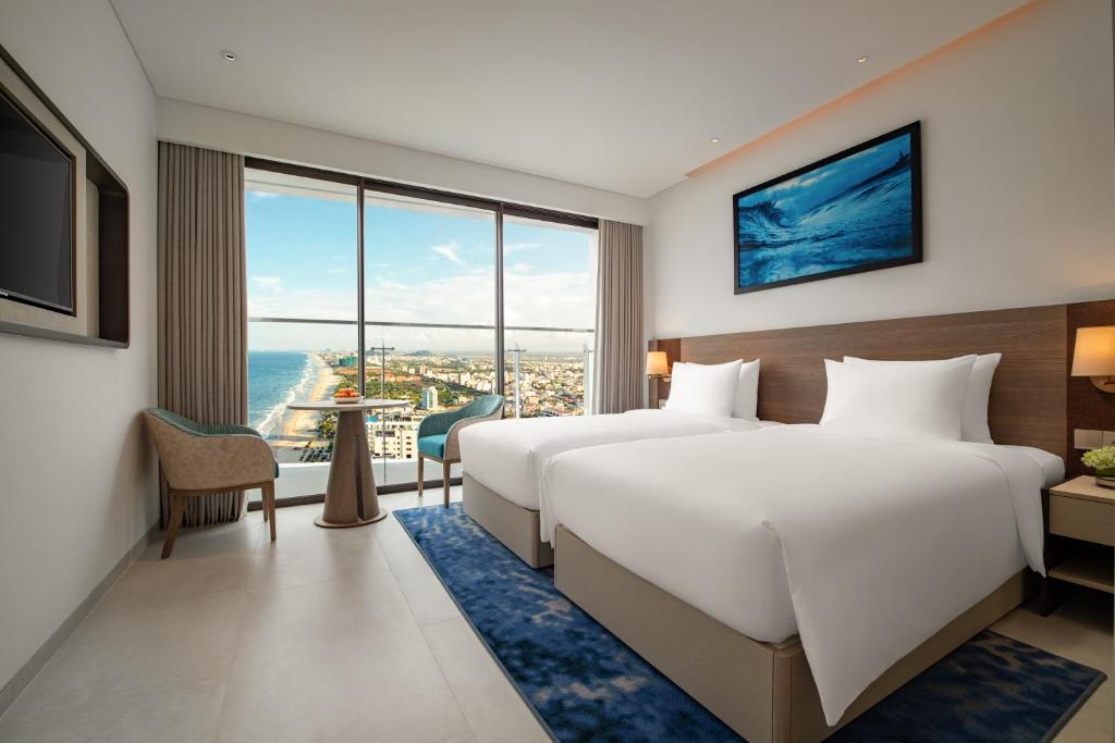 Phòng Deluxe - Nhìn Ra Một Góc Biển