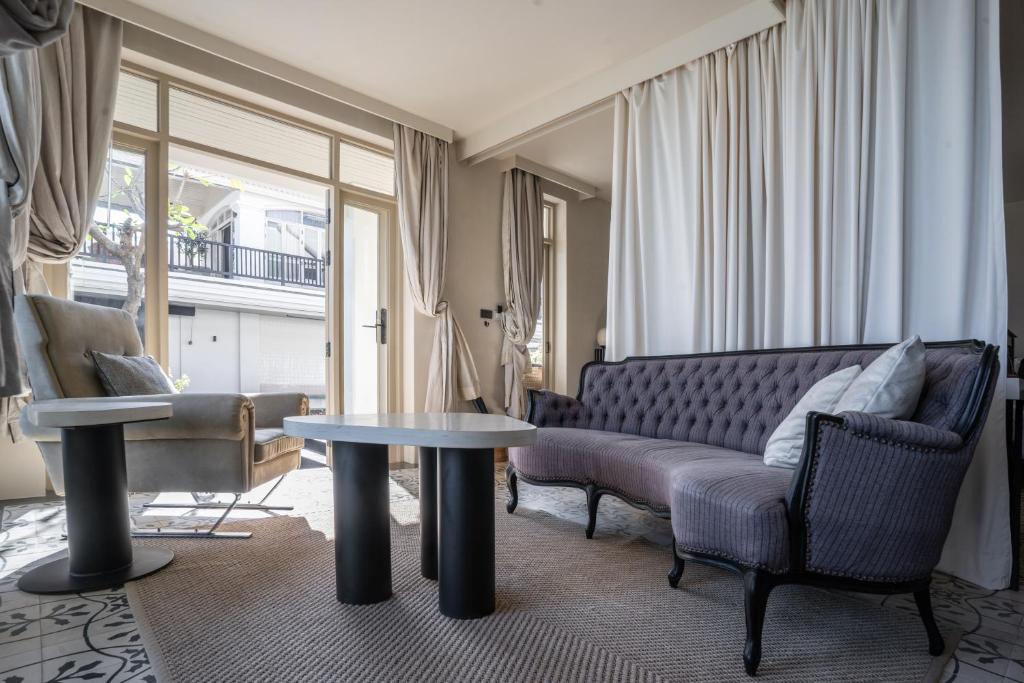 Posezení v ubytování B House Samui