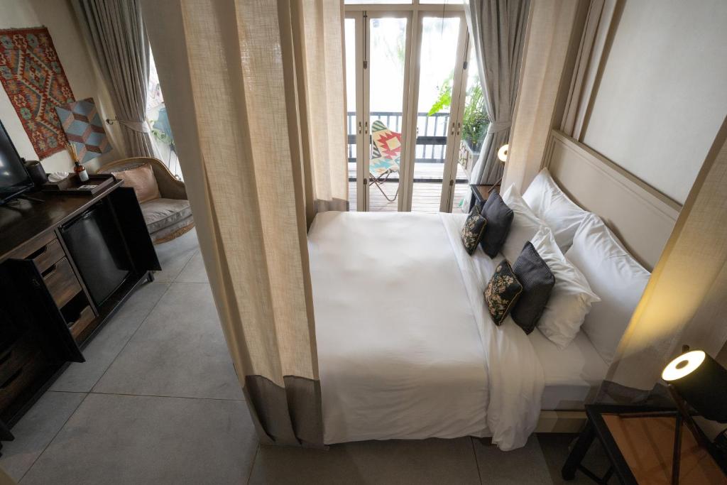 Postel nebo postele na pokoji v ubytování B House Samui
