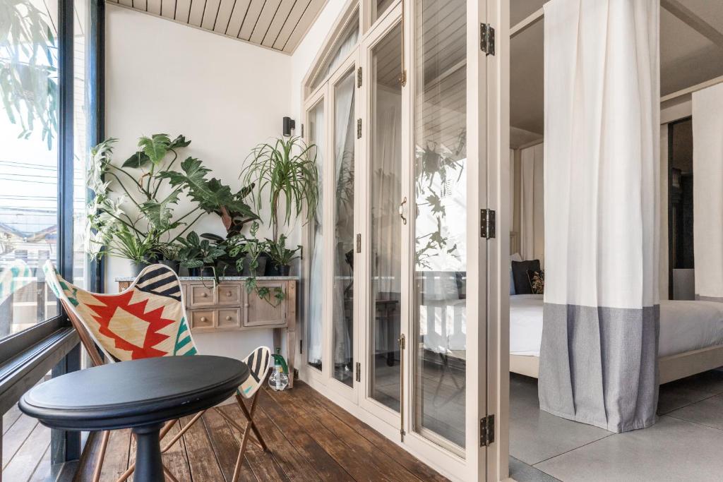 Posezení v ubytování B House Samui