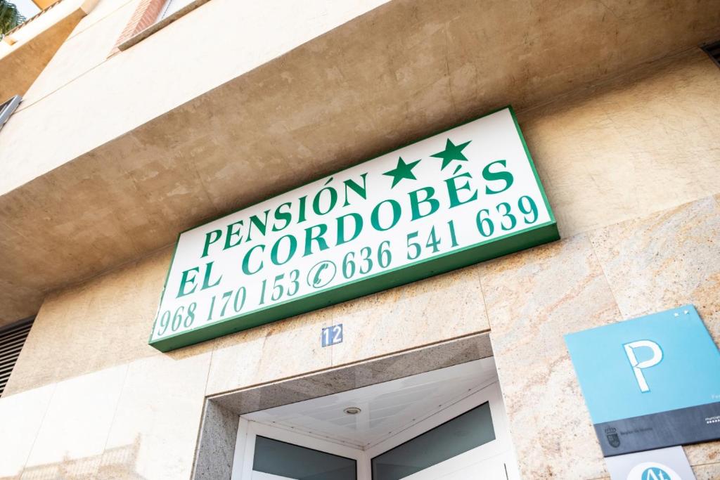 Certifikát, hodnocení, plakát nebo jiný dokument vystavený v ubytování El Cordobés , alojamiento y habitaciones