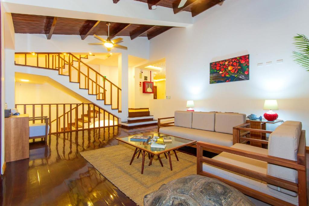 Posezení v ubytování Hotel Acacia