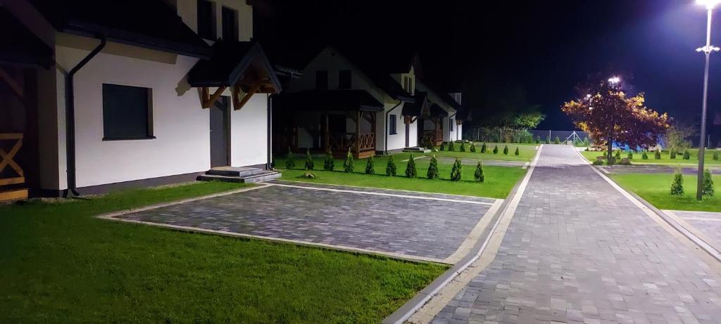 Vonkajšia záhrada v ubytovaní Osada Wieprz