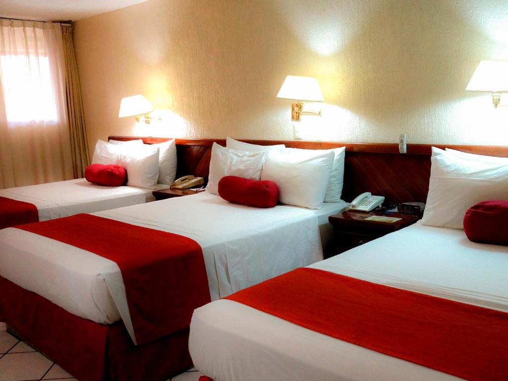 Postel nebo postele na pokoji v ubytování HOTEL BRISA Coatzacoalcos
