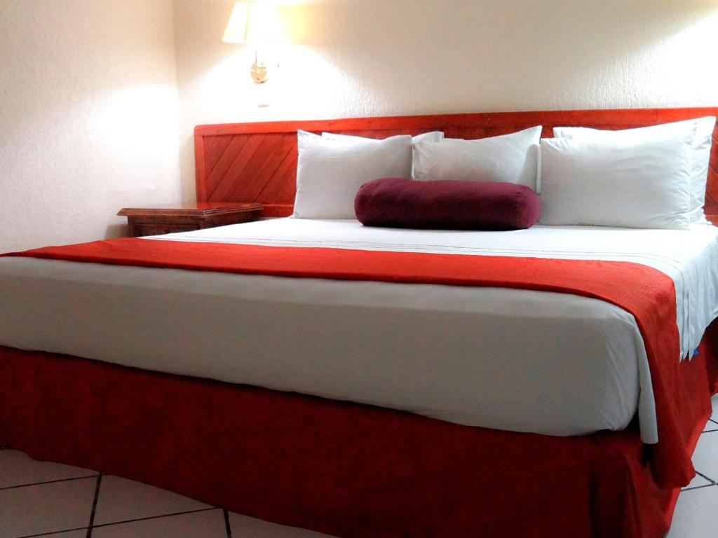 Postel nebo postele na pokoji v ubytování HOTEL BRISA Coatzacoalcos