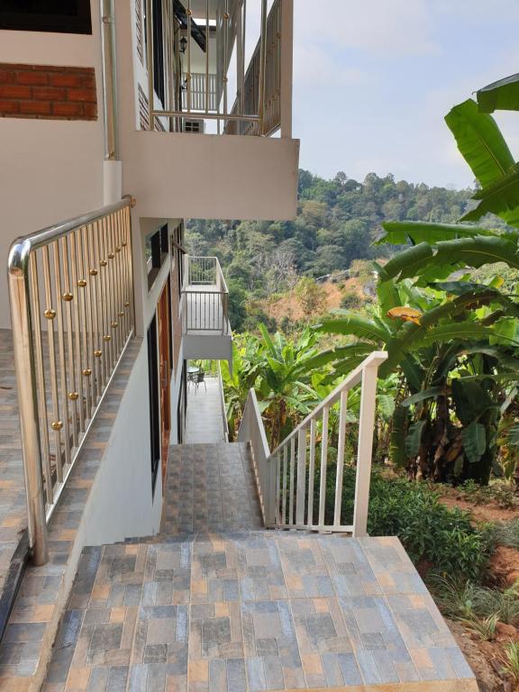 Balkón nebo terasa v ubytování DOI TUNG Anisa Homestay
