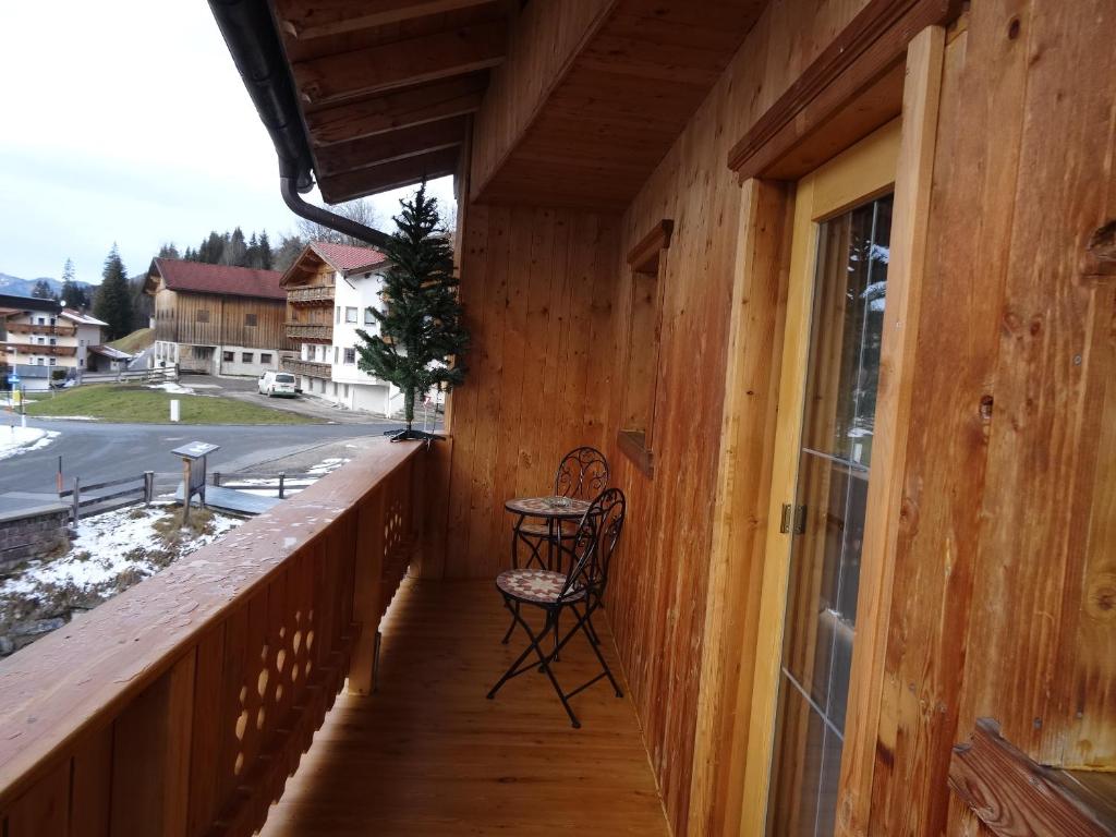 A balcony or terrace at Badhaus
