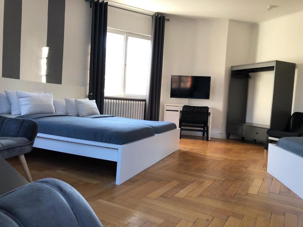 Ela Apartments Berlin - Quarto Quadruplo Com Banheiro Compartilhado
