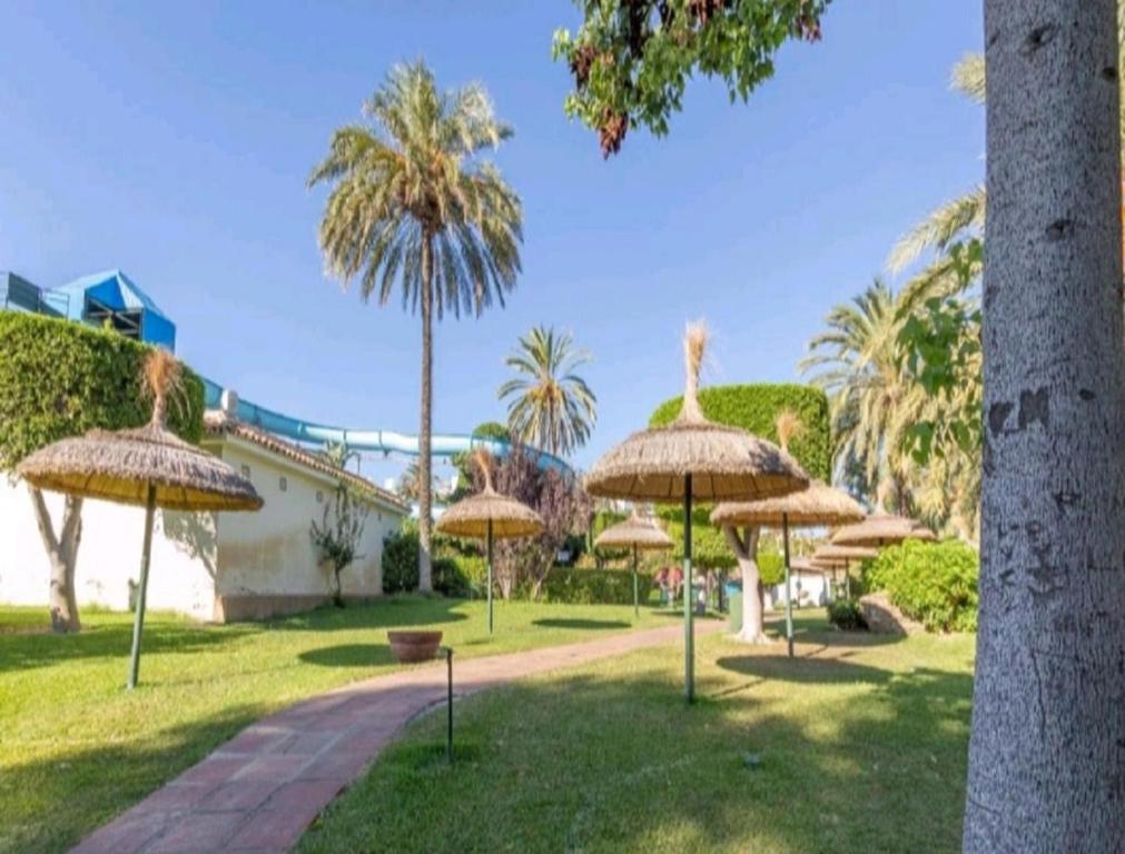 Zahrada ubytování Benalbeach Holidays Benalmâdena