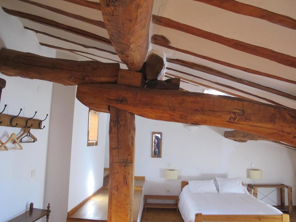 Postel nebo postele na pokoji v ubytování Casa Barría