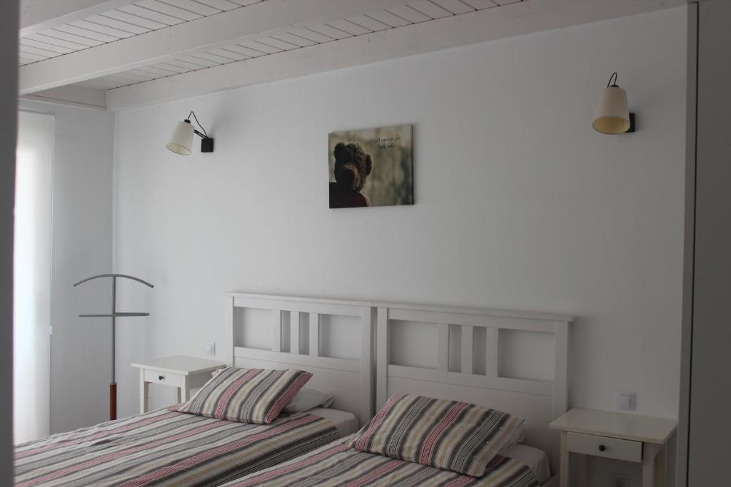 Postel nebo postele na pokoji v ubytování Villa coralin